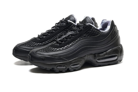 ⁦נעלי נייק NIKE AIR MAX 95 BLACK TURKIZ⁩ – תמונה ⁦4⁩