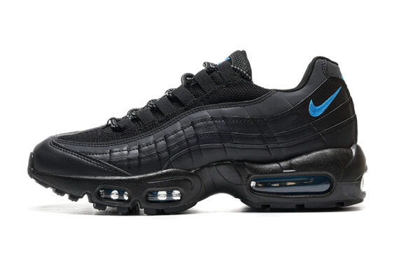 ⁦נעלי נייק NIKE AIR MAX 95 BLACK TURKIZ⁩ – תמונה ⁦2⁩