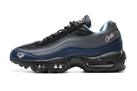 ⁦נעלי נייק NIKE AIR MAX 95 BLACK TURKIZ⁩ – תמונה ⁦2⁩