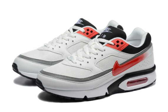 ⁦נעלי נייק Nike Air Max BW Perian Red White Black⁩ – תמונה ⁦3⁩