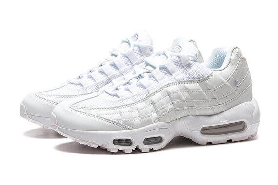 ⁦נעלי נייק NIKE AIR MAX 95 WHITE TURKIZ⁩ – תמונה ⁦4⁩