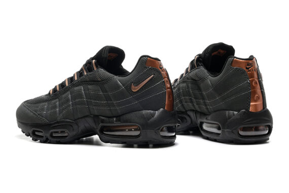 ⁦נעלי נייק NIKE AIR MAX 95 BLACK TURKIZ⁩ – תמונה ⁦4⁩