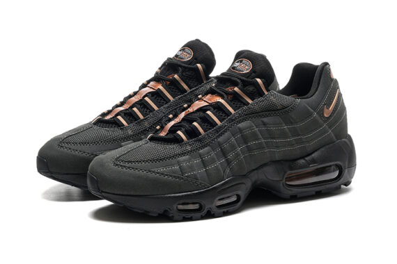 ⁦נעלי נייק NIKE AIR MAX 95 BLACK TURKIZ⁩ – תמונה ⁦3⁩