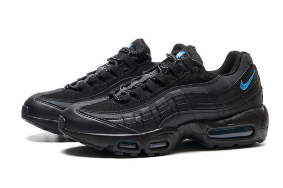 ⁦נעלי נייק NIKE AIR MAX 95 BLACK TURKIZ⁩ – תמונה ⁦3⁩