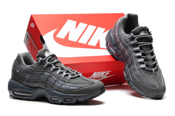 ⁦נעלי נייק NIKE AIR MAX 95 GRAY TURKIZ⁩ – תמונה ⁦5⁩