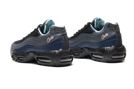 ⁦נעלי נייק NIKE AIR MAX 95 BLACK TURKIZ⁩ – תמונה ⁦4⁩