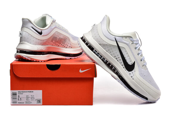 ⁦נעלי נייק Nike Pegasus Premium White Black⁩ – תמונה ⁦5⁩