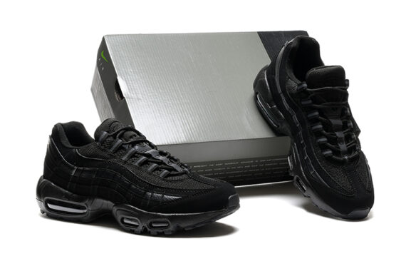 ⁦נעלי נייק NIKE AIR MAX 95 BLACK TURKIZ⁩ – תמונה ⁦5⁩
