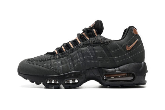 ⁦נעלי נייק NIKE AIR MAX 95 BLACK TURKIZ⁩ – תמונה ⁦2⁩