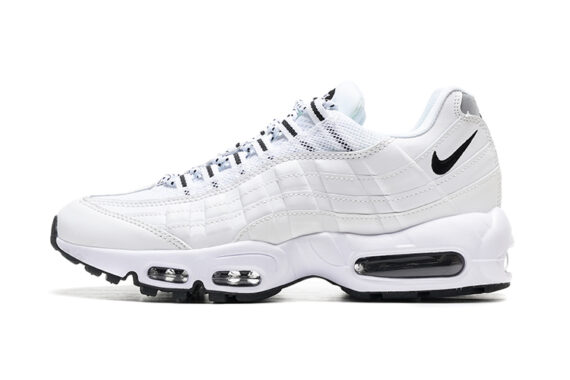⁦נעלי נייק NIKE AIR MAX 95 WHITE TURKIZ⁩ – תמונה ⁦2⁩