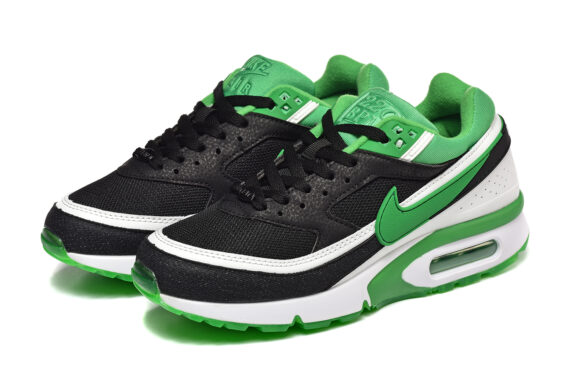 ⁦נעלי נייק Nike Air Max BW Perian Green Black White⁩ – תמונה ⁦3⁩