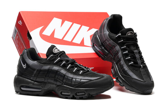 ⁦נעלי נייק NIKE AIR MAX 95 BLACK TURKIZ⁩ – תמונה ⁦5⁩