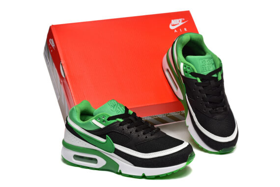 ⁦נעלי נייק Nike Air Max BW Perian Green Black White⁩ – תמונה ⁦5⁩