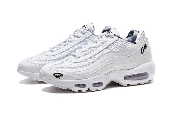 ⁦נעלי נייק NIKE AIR MAX 95 WHITE TURKIZ⁩ – תמונה ⁦4⁩