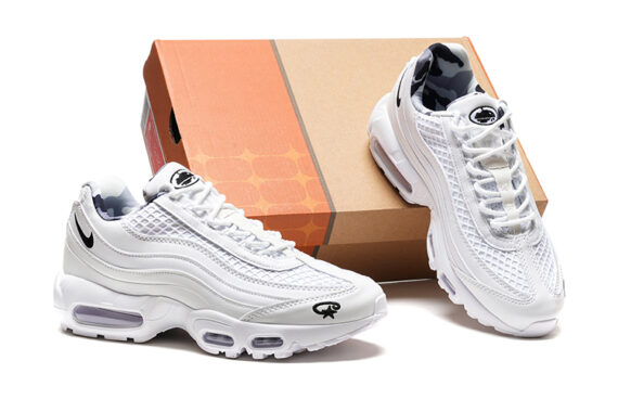 ⁦נעלי נייק NIKE AIR MAX 95 WHITE TURKIZ⁩ – תמונה ⁦5⁩