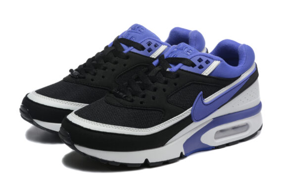 ⁦נעלי נייק Nike Air Max BW Perian Blue White Black⁩ – תמונה ⁦3⁩