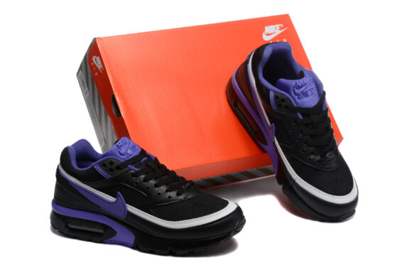 ⁦נעלי נייק Nike Air Max BW Perian Blue Black⁩ – תמונה ⁦5⁩