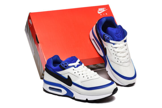 ⁦נעלי נייק Nike Air Max BW Perian White Blue⁩ – תמונה ⁦5⁩