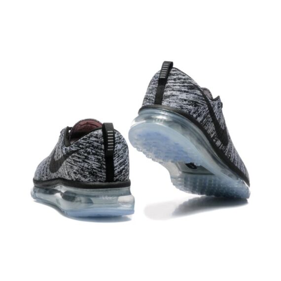 ⁦נעלי נייק-Nike air max Flyknit 2014 Black Gray⁩ – תמונה ⁦7⁩
