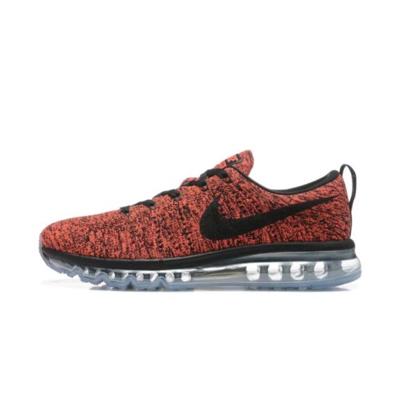 ⁦נעלי נייק-Nike air max Flyknit 2014 Red Black⁩ – תמונה ⁦7⁩