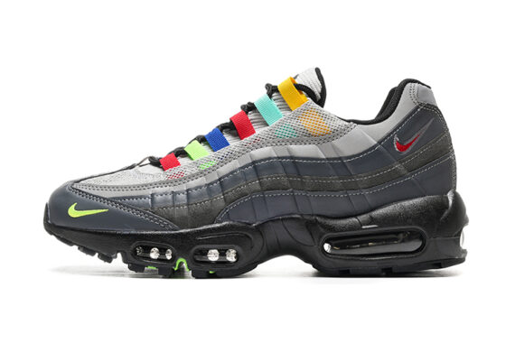 ⁦נעלי נייק NIKE AIR MAX 95 MULTICOLOR TURKIZ⁩ – תמונה ⁦2⁩