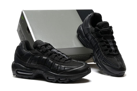 ⁦נעלי נייק NIKE AIR MAX 95 BLACK TURKIZ⁩ – תמונה ⁦3⁩