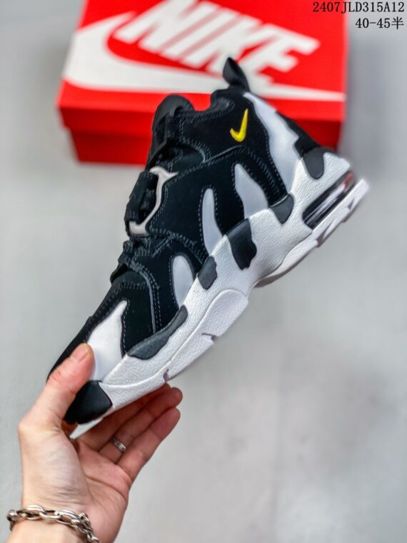 ⁦נעלי נייק Nike Air DT Max '96 White Black⁩ – תמונה ⁦2⁩