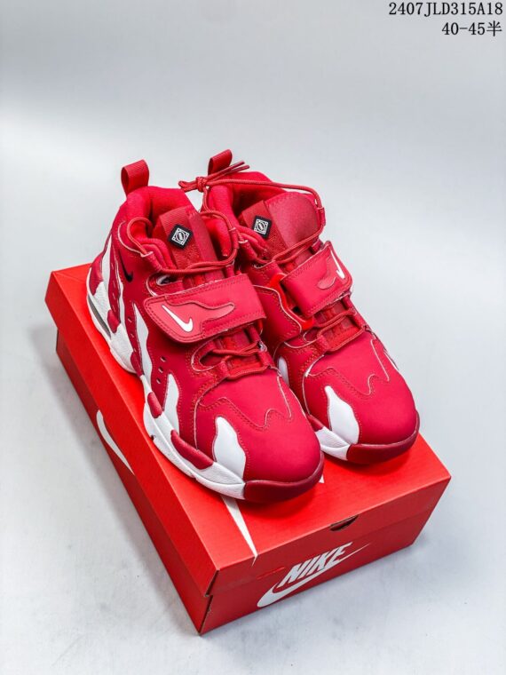 ⁦נעלי נייק Nike Air DT Max '96 Red White⁩ – תמונה ⁦4⁩