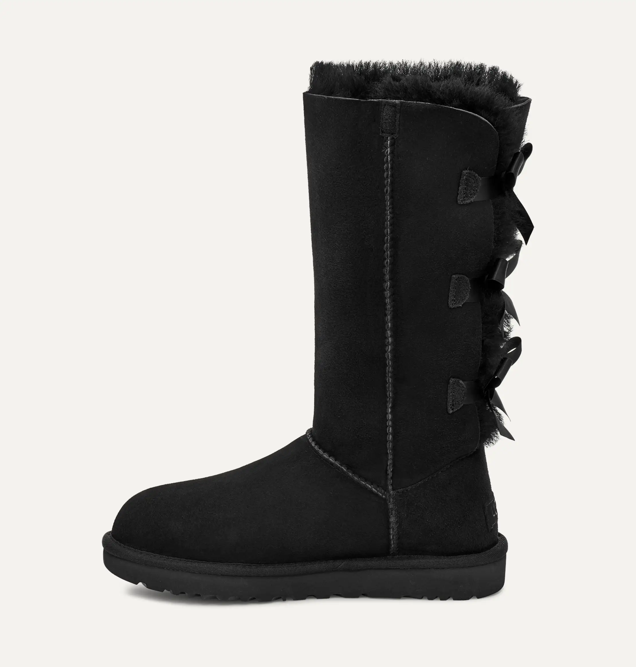 Women’s Tall Shearling Bow Boots – תמונה 5
