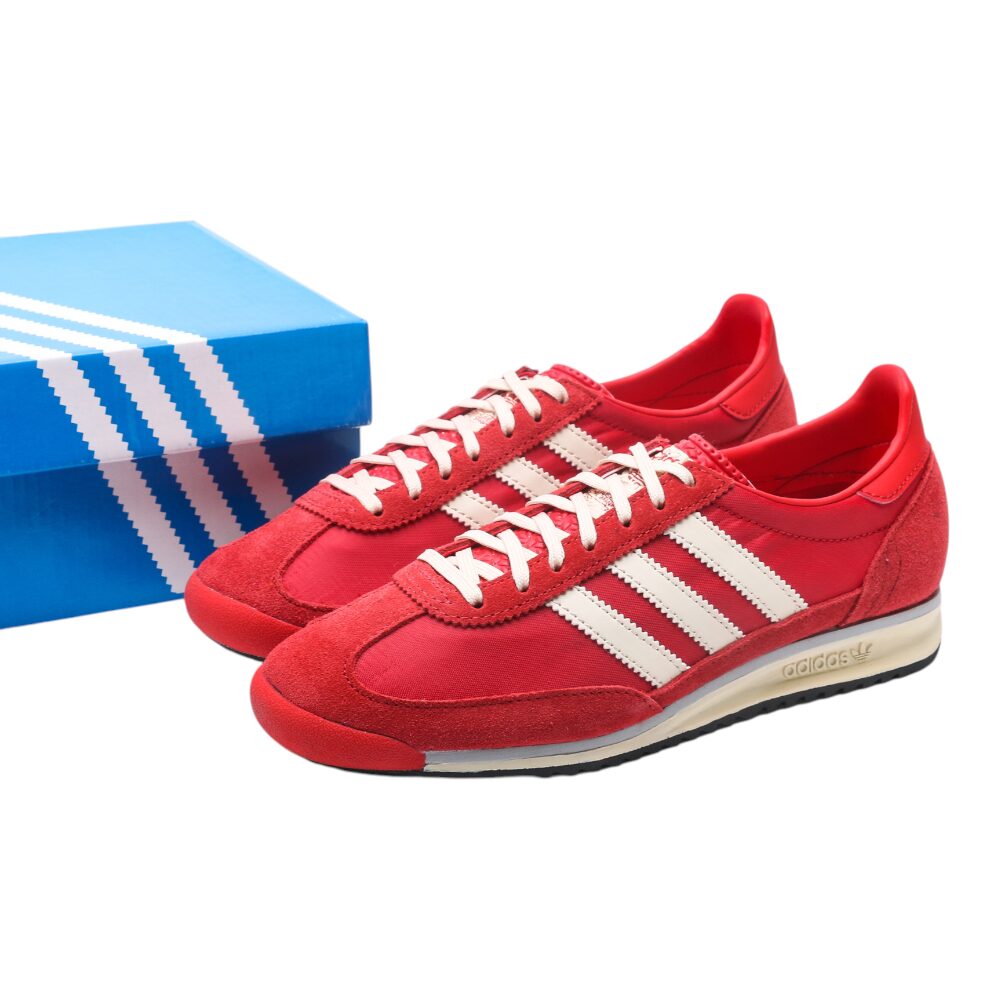 נעלי אדידס-Adidas SL 72 Red Cream soft – תמונה 8