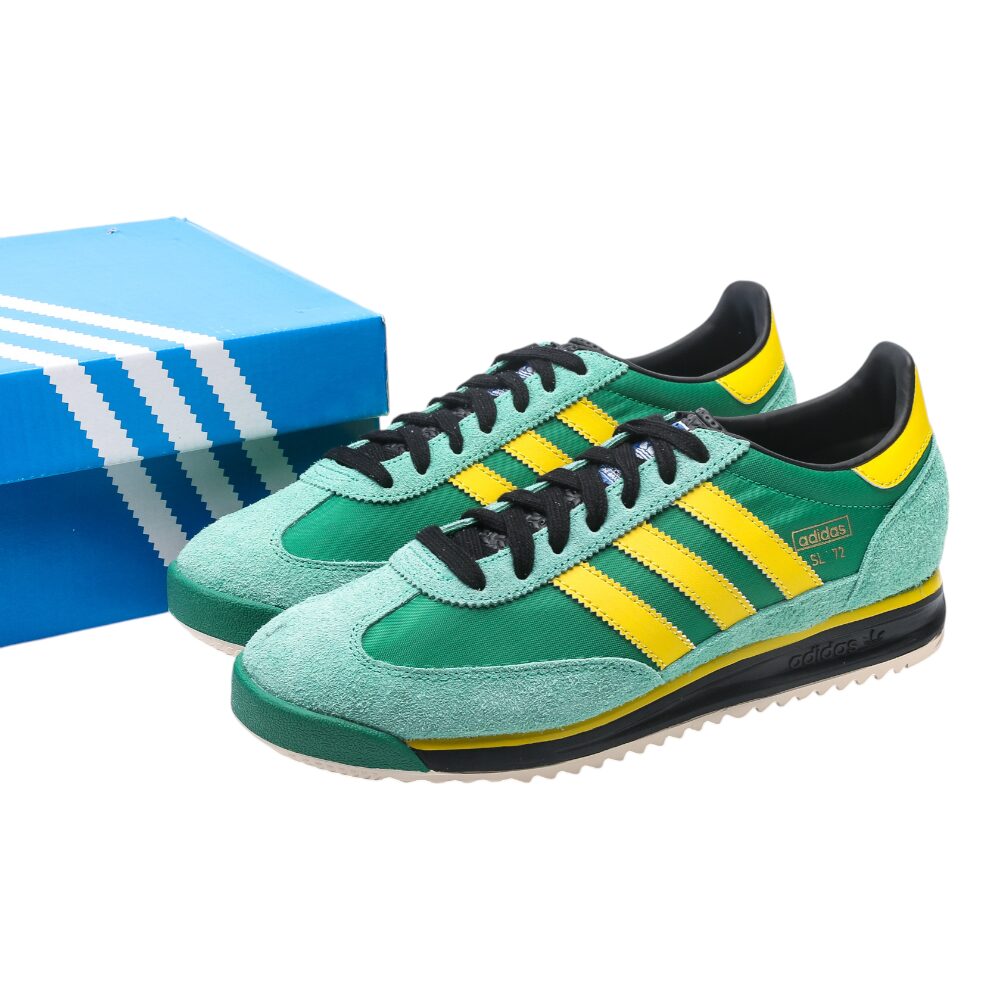 נעלי אדידס-Adidas SL 72 Green Yellow soft – תמונה 4