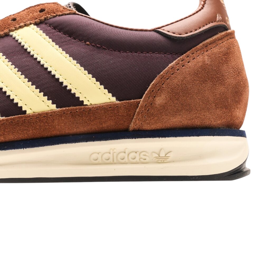 נעלי אדידס-Adidas SL 72 Brown Yellow soft – תמונה 6