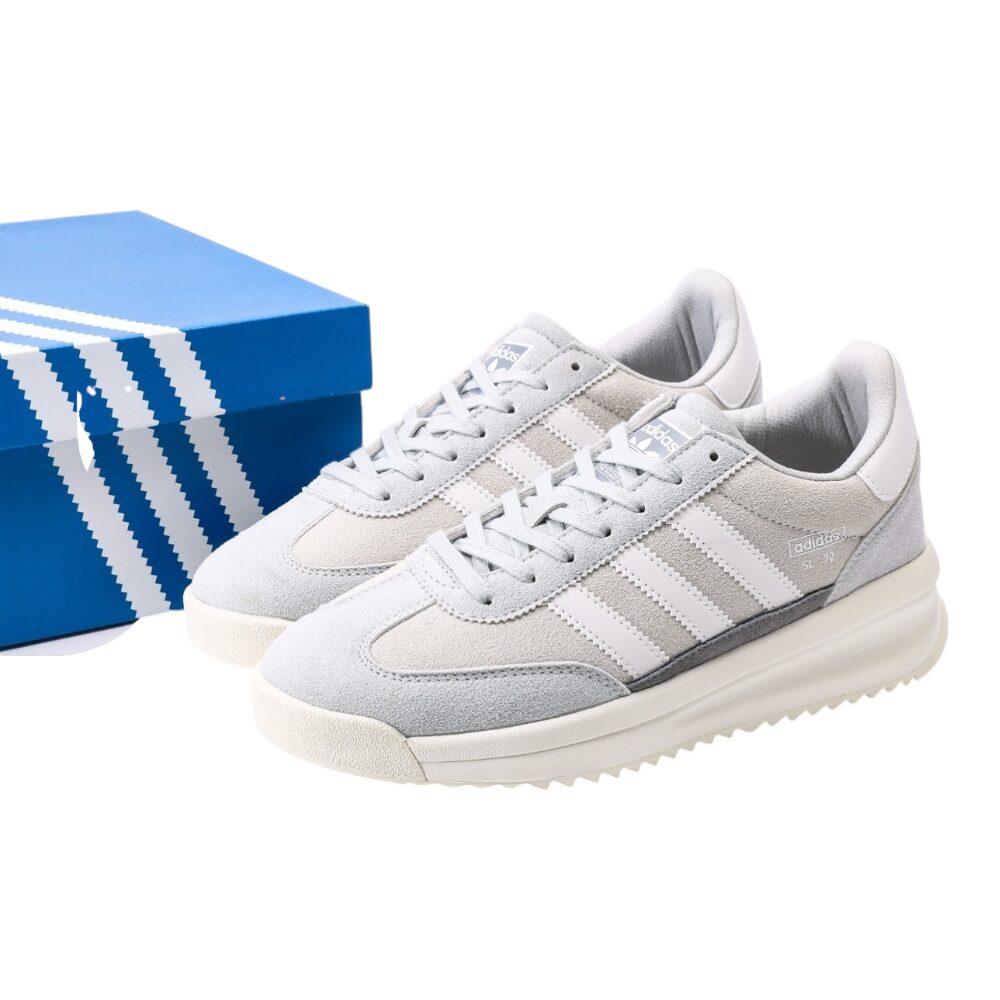נעלי אדידס-Adidas SL 72 Gray White soft – תמונה 5