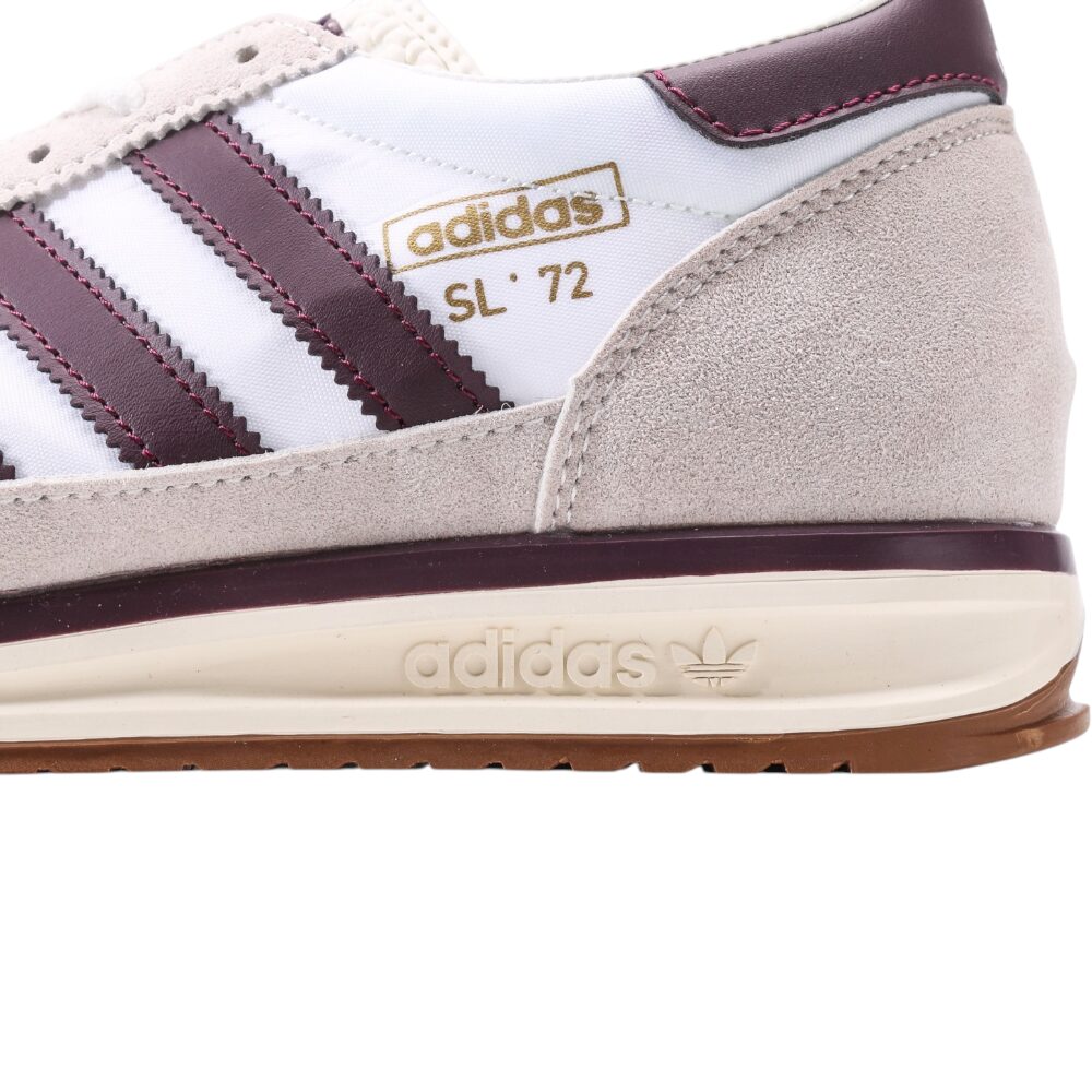נעלי אדידס-Adidas SL 72 White Burgundy soft – תמונה 5