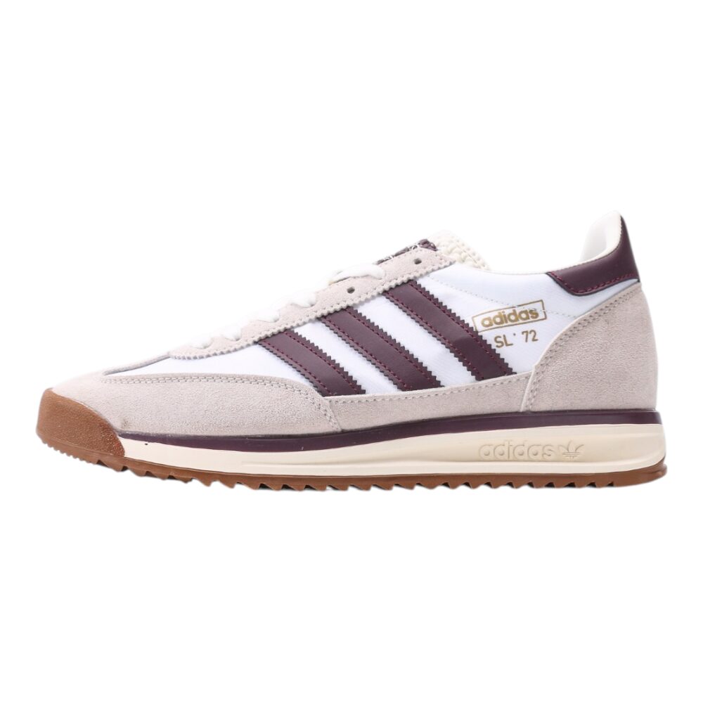 נעלי אדידס-Adidas SL 72 White Burgundy soft
